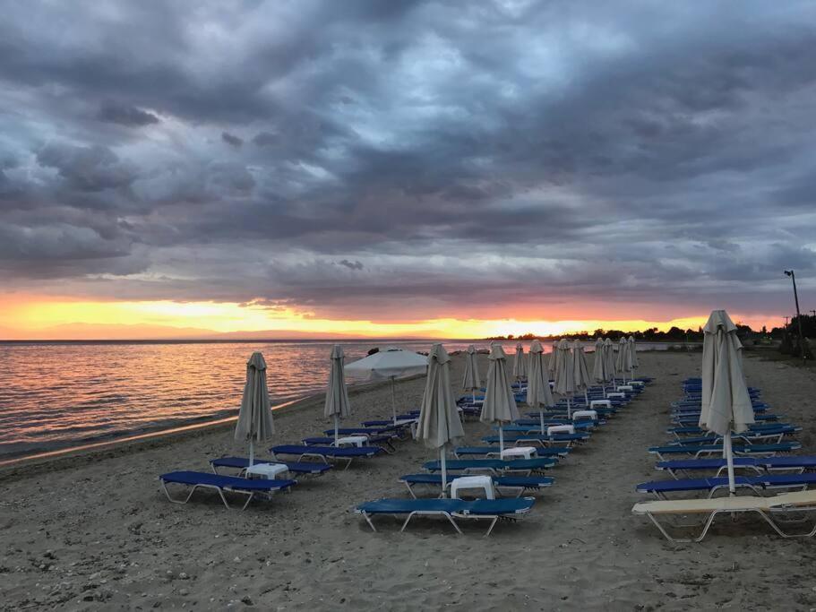 Aigeas Camping Nea Kallikrateia Экстерьер фото